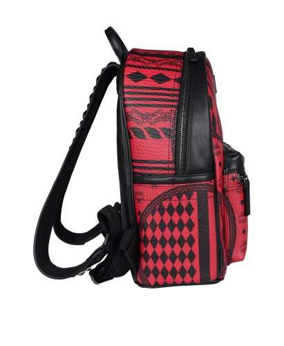 Backpack by MCM Luxury red black 100% original sale new Best Deal in New York